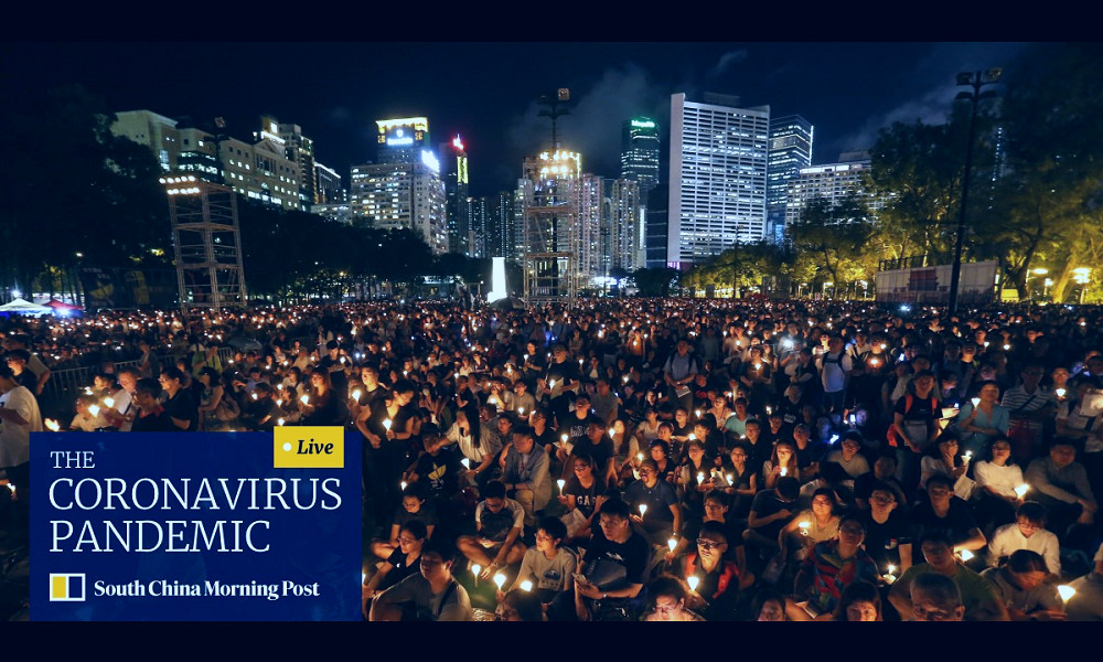 Coronavirus: police ban Hong Kong's Tiananmen vigil for second straight  year citing Covid-19 restrictions | South China Morning Post