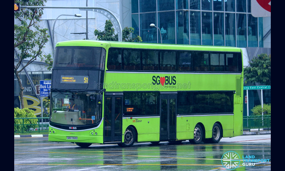 SBS Transit Bus Service 51 | Land Transport Guru