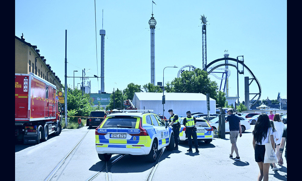 Riders plunge from a derailed roller coaster in Sweden, killing one and  injuring several others | KRQE News 13