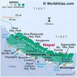 Nepal Maps & Facts - World Atlas