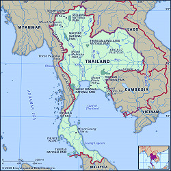 Thailand | History, Flag, Map, Population, Language, Government, & Facts |  Britannica
