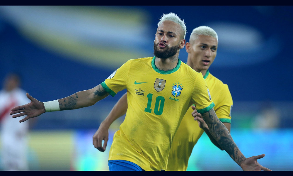 Football news - Neymar closes in on Pele scoring record as Brazil crush  Peru at Copa America - Eurosport