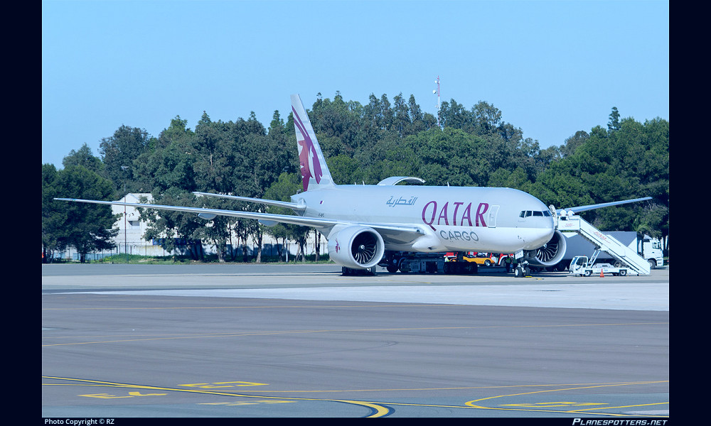 A7-BFC Qatar Airways Cargo Boeing 777-FDZ Photo by RZ | ID 910477 |  Planespotters.net