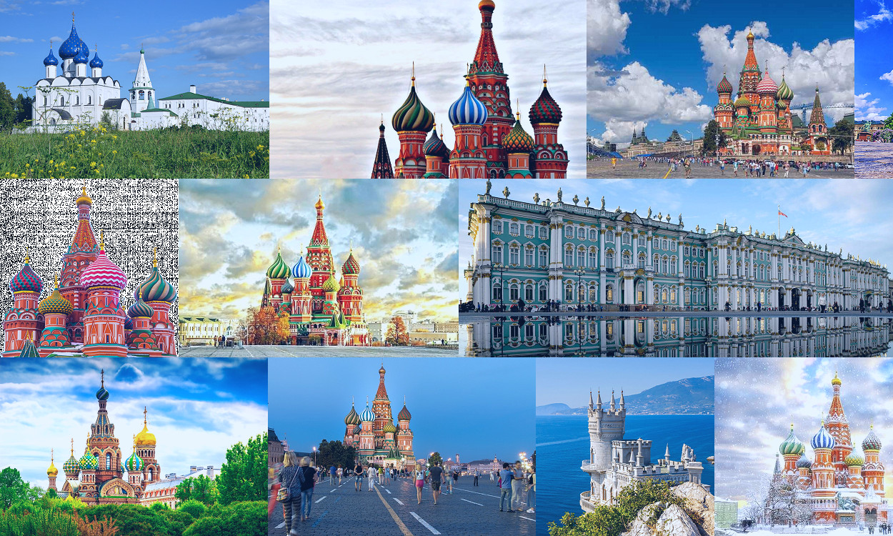 tourist attractions in russia